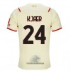 Officiële Voetbalshirt AC Milan Simon Kjaer 24 Uit 2021-22 - Heren